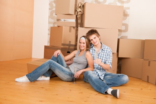Office relocation team planning a business move in Walworth