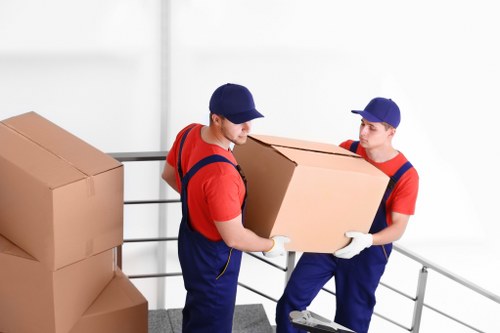Moving van service for a residential move in Walworth