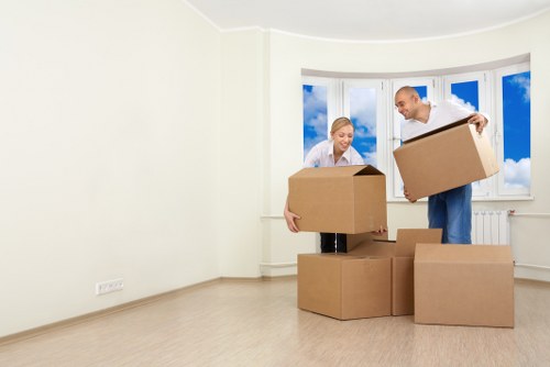 Local moving team handling a flat move in Walworth