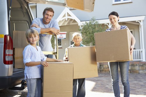 Moving van for home or business transport around Walworth