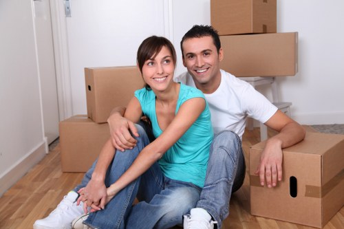 Residential furniture pick-up from a flat in Walworth