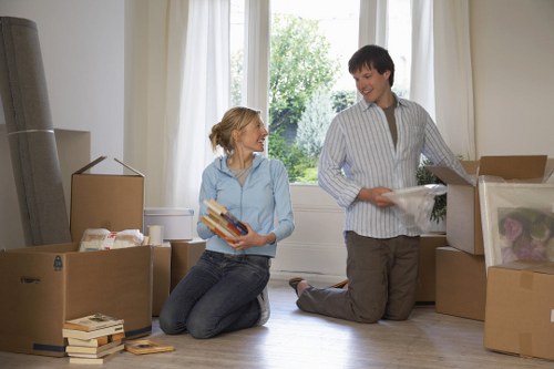 Packing and furniture handling for a Walworth house move