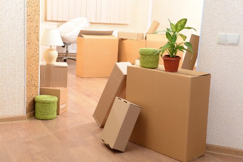 Charity donation items ready for reuse after a local clearance